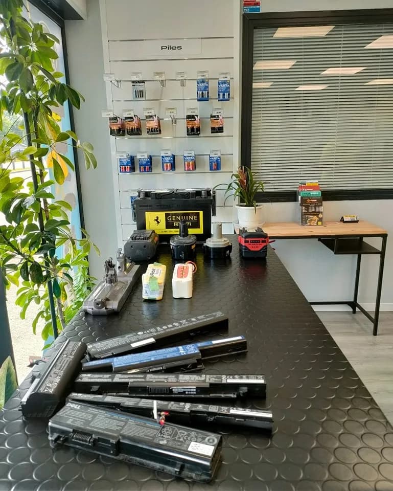 Espace piles et batteries d'appareils du quotidien